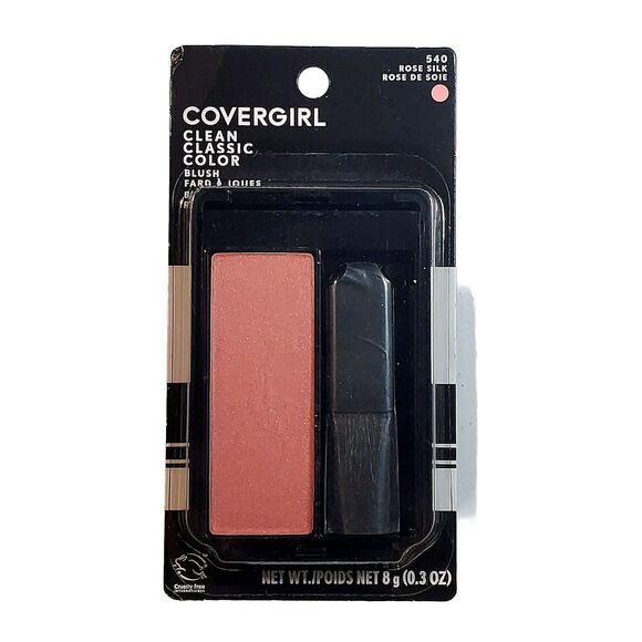 CoverGirl Blush Rose Silk 540 Classic Color 0.3 Oz New Package 8 g Made USA NEW - Picture 1 of 6